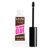 NYX Professional Makeup The Brow Glue - Medium Brown - Wenkbrauw Gel 16u langhoudend  - Medium Bruin