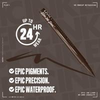 thumbnail: NYX Professional Makeup Epic Ink Liner - Waterproof Eyeliner - Dark Chocolate