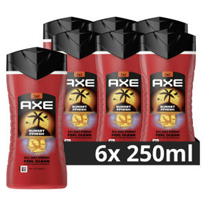 Sunset Fresh 3-in-1 douchegel - 6 x 250 ml