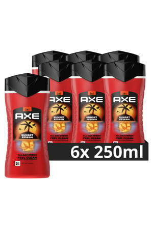 Sunset Fresh 3-in-1 douchegel - 6 x 250 ml