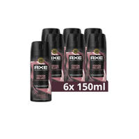 thumbnail: Axe Fine Fragrance Collection Cocoa Velvet Premium deodorant bodyspray - 6 x 150 ml