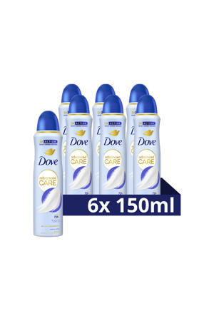 Talco anti-transpirant deodorant spray - 6 x 150 ml