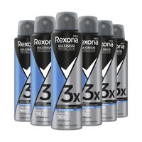 thumbnail: Rexona Men Maximum Protection Cobalt Dry anti-transpirant spray - 6 x 150 ml