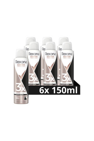Invisible anti-transpirant spray - 6 x 150 ml