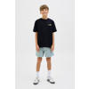 JACK & JONES JUNIOR relaxed casual short lichtblauw