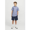 JACK & JONES JUNIOR relaxed casual short donkerblauw