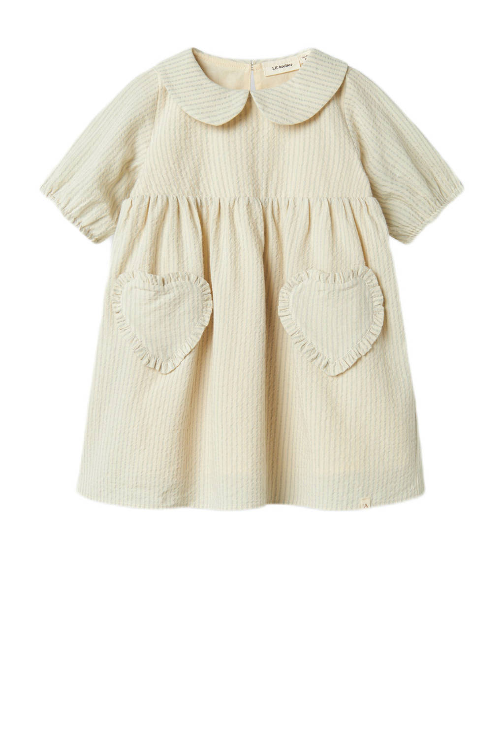 LIL' ATELIER MINI korte jurk ecru