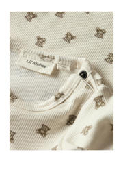 thumbnail: LIL' ATELIER BABY romper NBNGAVO ecru/beige