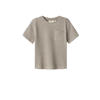 LIL' ATELIER MINI T-shirt fijn gebreid lichtbruin