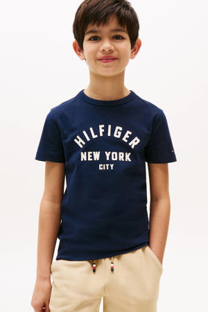 T-shirt donkerblauw