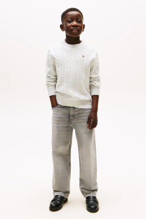 loose fit jeans grey denim