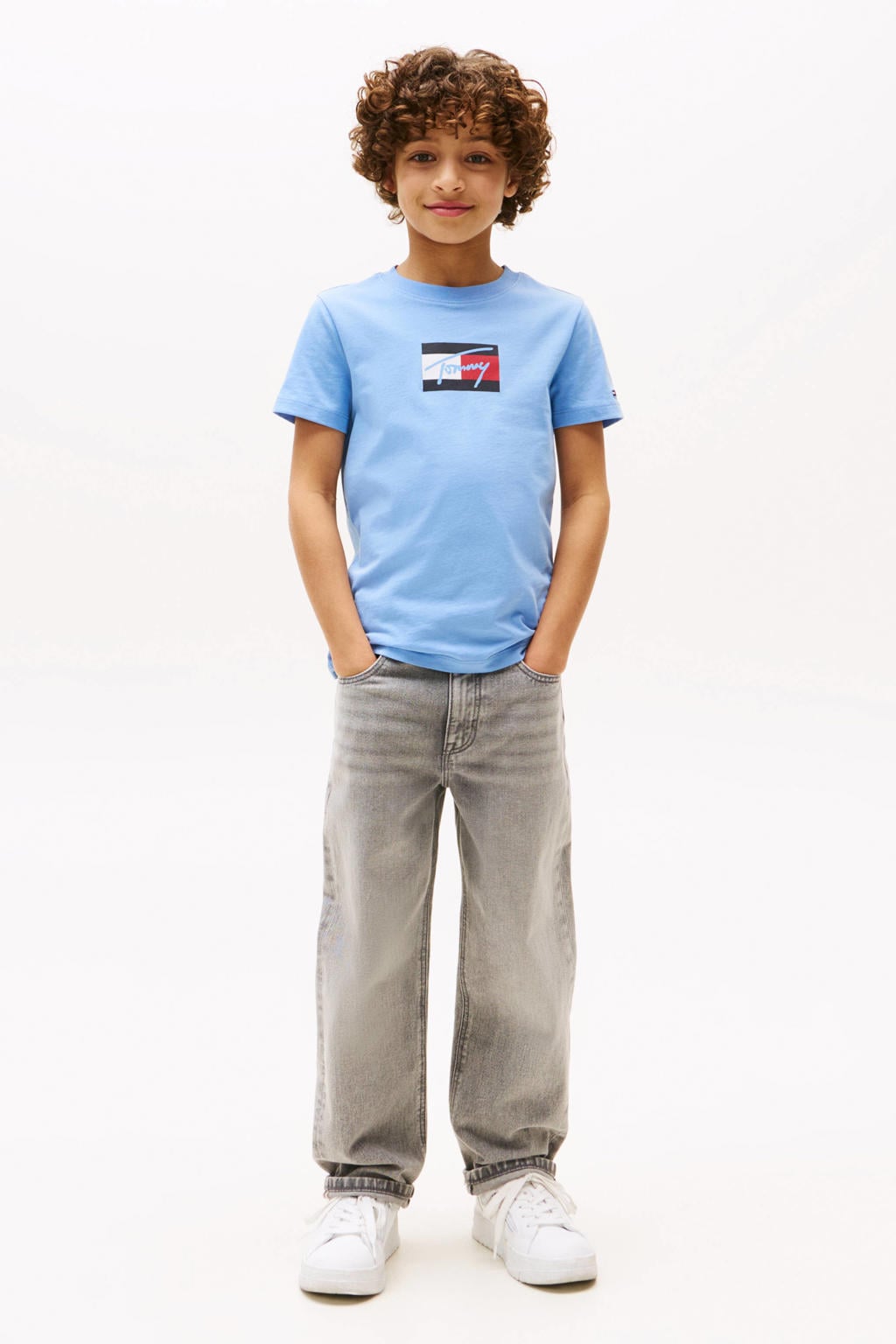 Tommy Hilfiger T-shirt lichtblauw