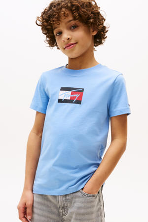 T-shirt lichtblauw