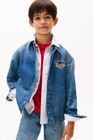 spijkerjas medium blue denim