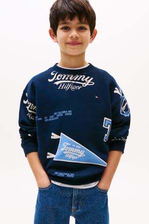 sweater donkerblauw