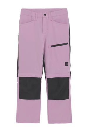outdoor broek lila/zwart