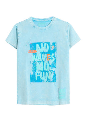 T-shirt blauw