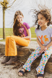 thumbnail: 4PRESIDENT flared broek multi