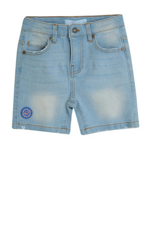 denim short light blue denim