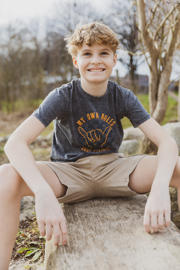 thumbnail: 4PRESIDENT T-shirt grijs