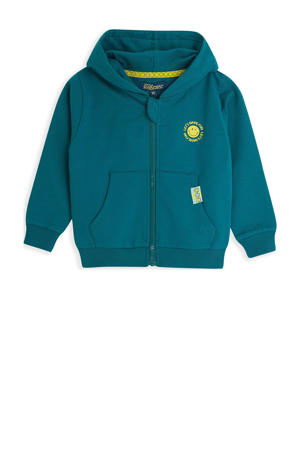 sweatvest blauw