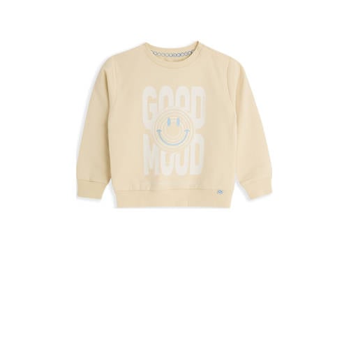 4PRESIDENT sweater beige Printopdruk - maat 116 | Sweater van 4PRESIDENT afbeelding