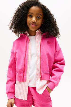 sweatvest roze
