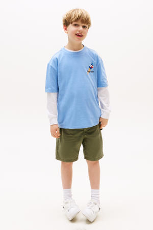 T-shirt lichtblauw