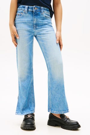 loose fit jeans light blue denim