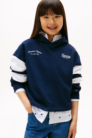 hoodie donkerblauw