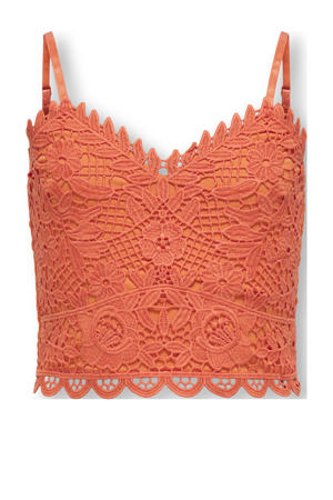 cropped top oranje