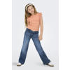 KIDS ONLY GIRL mouwloze top broderie zalm