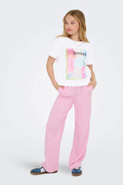 thumbnail: KIDS ONLY GIRL straight casual broek roze