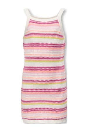 jurk gebreid roze