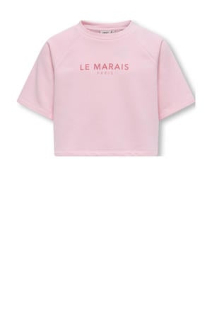 sweater roze gebreid