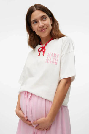 zwangerschapsshirt MLFERIDA wit