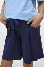 thumbnail: MAMALICIOUS regular waist zwangerschaps casual short donkerblauw