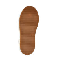 thumbnail: Nelson Kids suède sneakers met panterprint beige/zwart