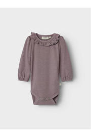 thumbnail: LIL' ATELIER BABY romper NBFDARLA aubergine