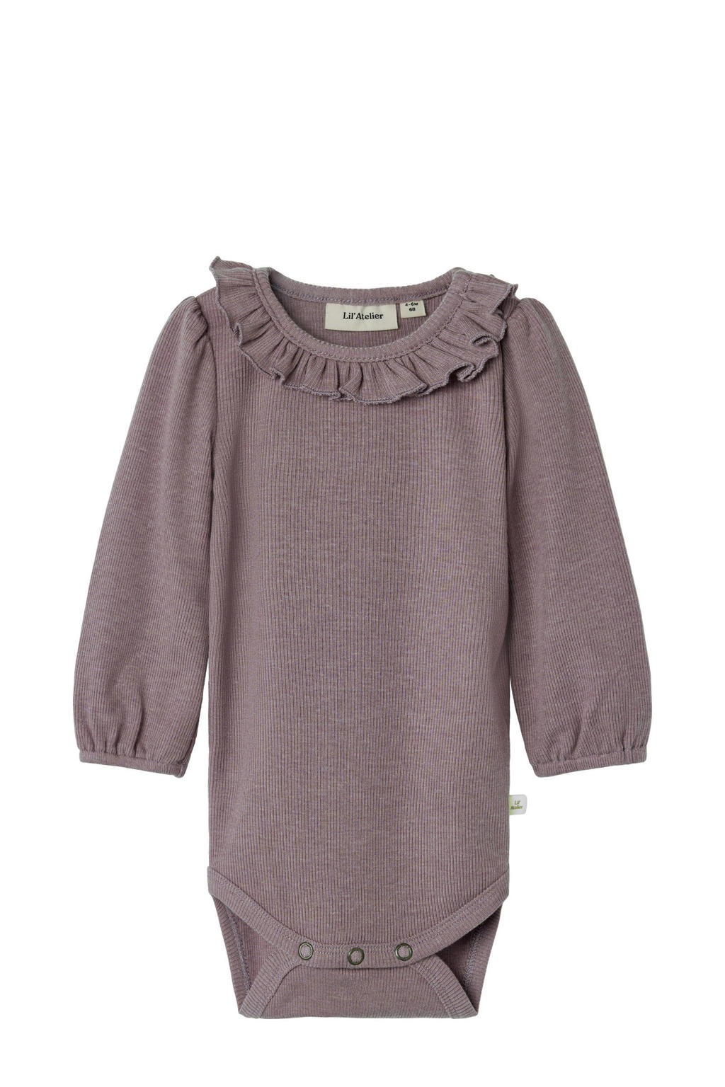 LIL' ATELIER BABY romper NBFDARLA aubergine