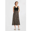 ONLY MATERNITY zwangerschaps midi rok bruin