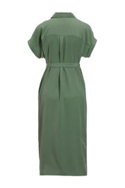 thumbnail: ONLY MATERNITY zwangerschaps- en voedings midi jurk groen