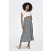 ONLY MATERNITY zwangerschaps midi rok blauw