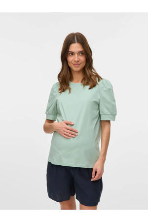 zwangerschaps T-shirt groen