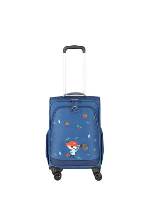trolley Minimover 55 cm. blauw