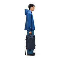 thumbnail: Rains  rugzak Rolltop Large W3 donkerblauw