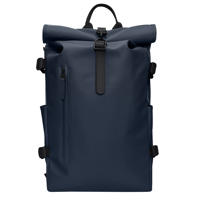 thumbnail: Rains  rugzak Rolltop Large W3 donkerblauw