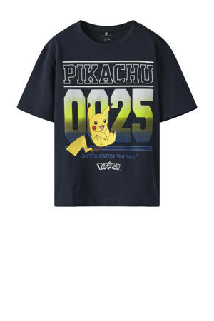 Pokemon T-shirt donkerblauw