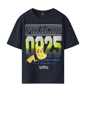 Pokemon T-shirt donkerblauw