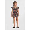 NAME IT KIDS playsuit donkerblauw/groen/paars